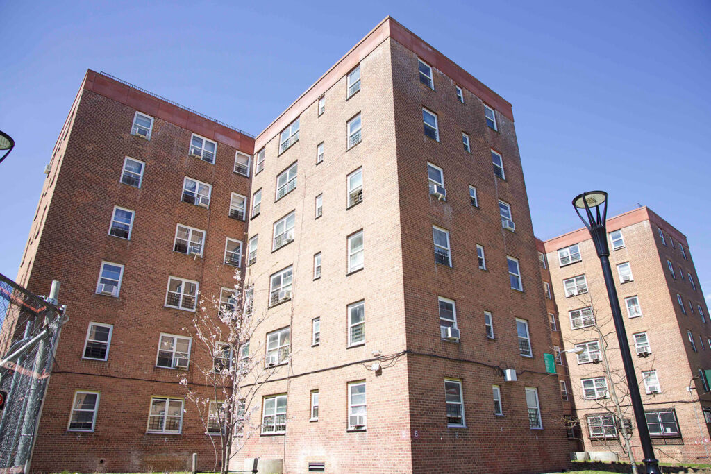 NYCHA Hurricane Sandy Restoration Project at Red Hook Houses. Twin